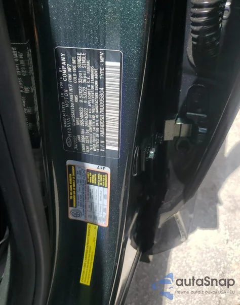 2022 Genesis Gv80 Base из США, поврежденный, VIN KMUHBDSB7NU095804